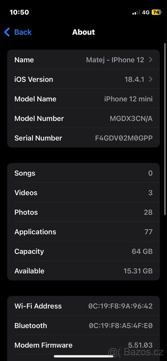 iPhone 12 mini 64GB