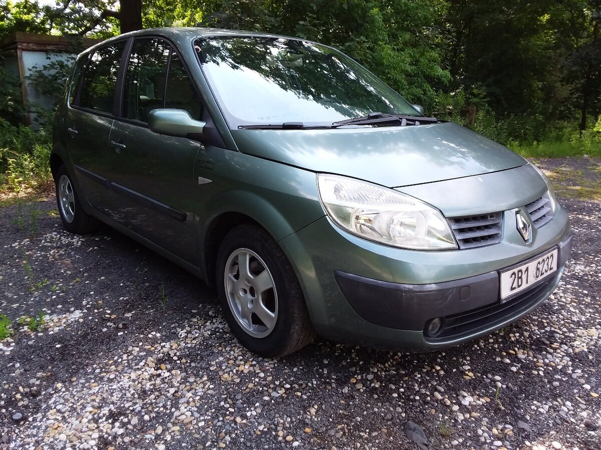 MEGANE SCENIC 1.6 16V 83KW,,KLIMATIZACE,,ČR-KOUPENÉ