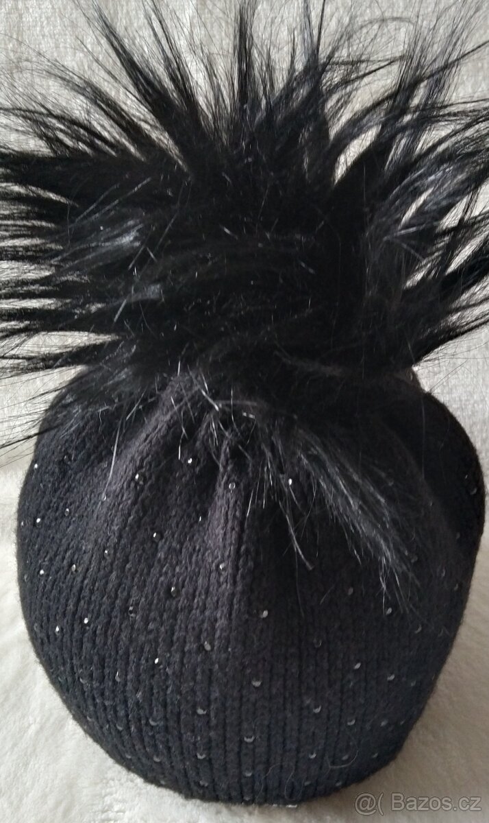 Zimní čepice dívčí 48