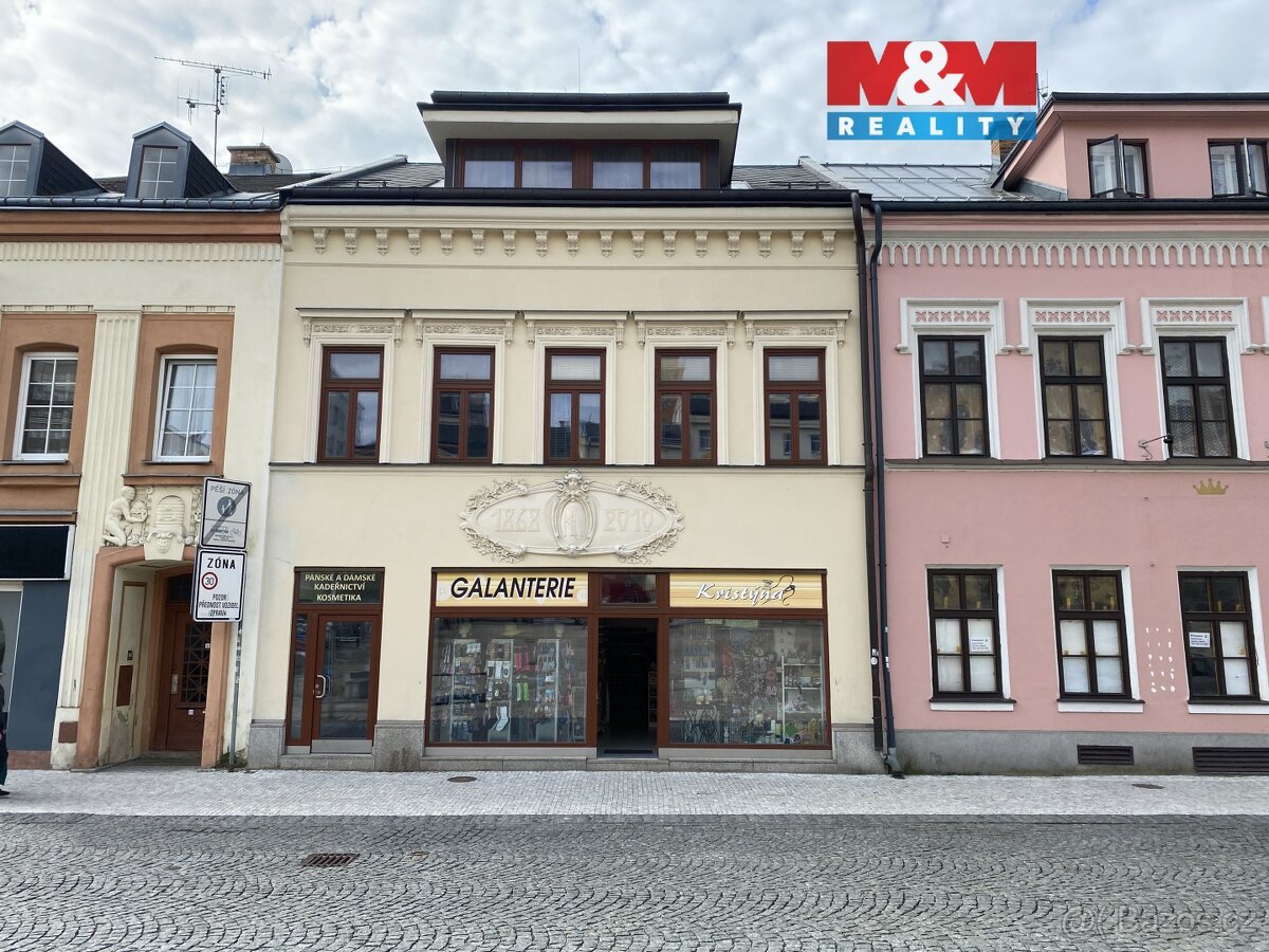 Pronájem obchod a služby, Jablonec nad Nisou, Dolní náměstí