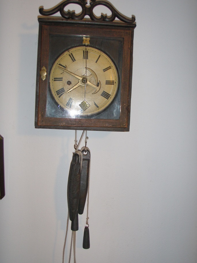 Závažové hodiny ze 17. století