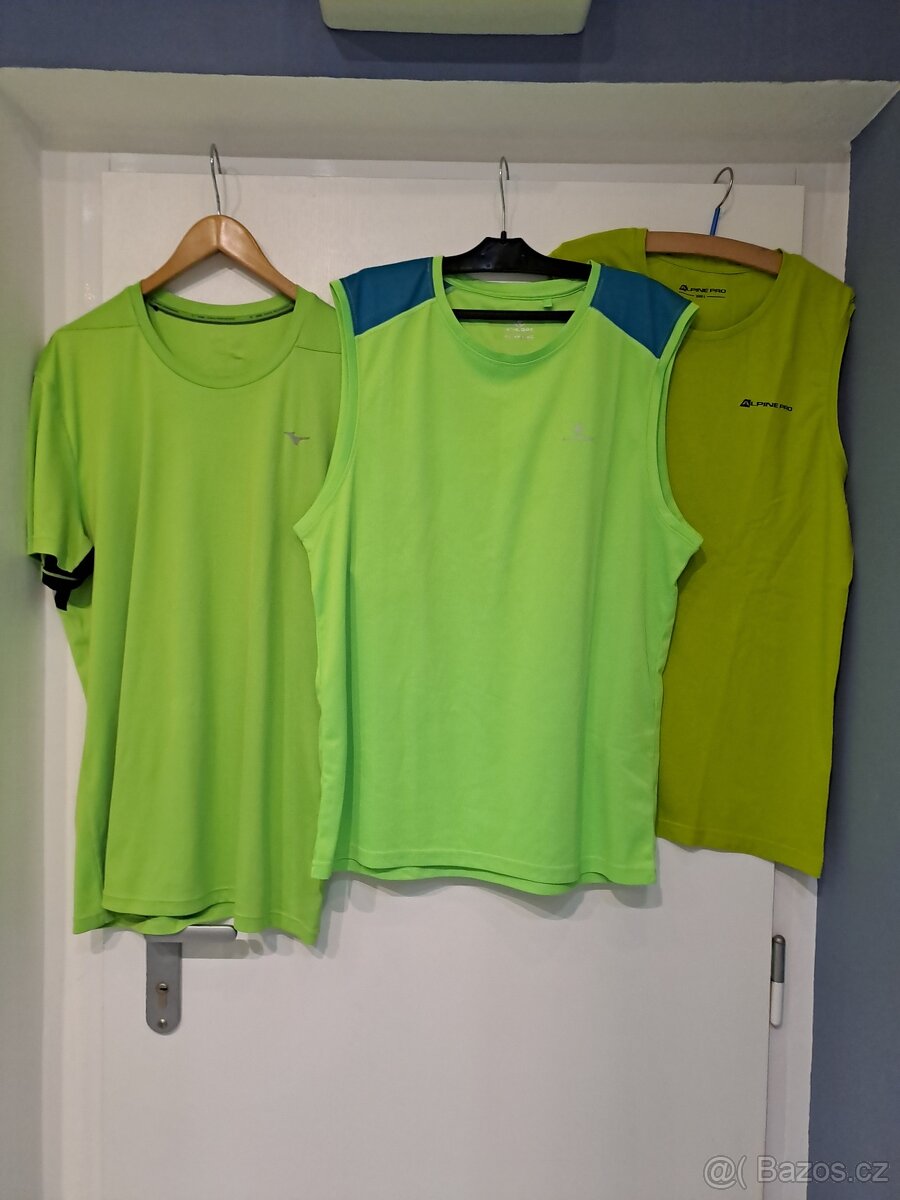 Pánské sportovní trička vel. L-XL značkové