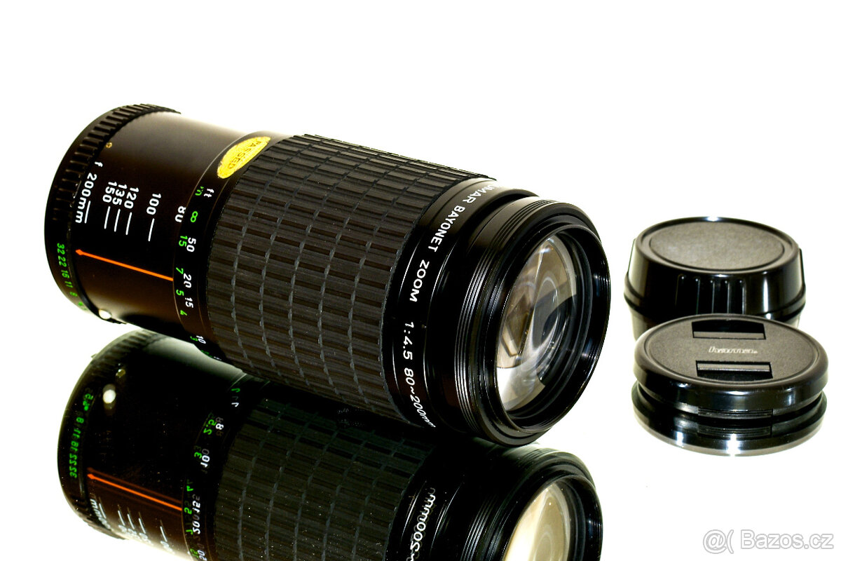Takumar 80-200mm 1:4,5 pro Pentax TOP STAV