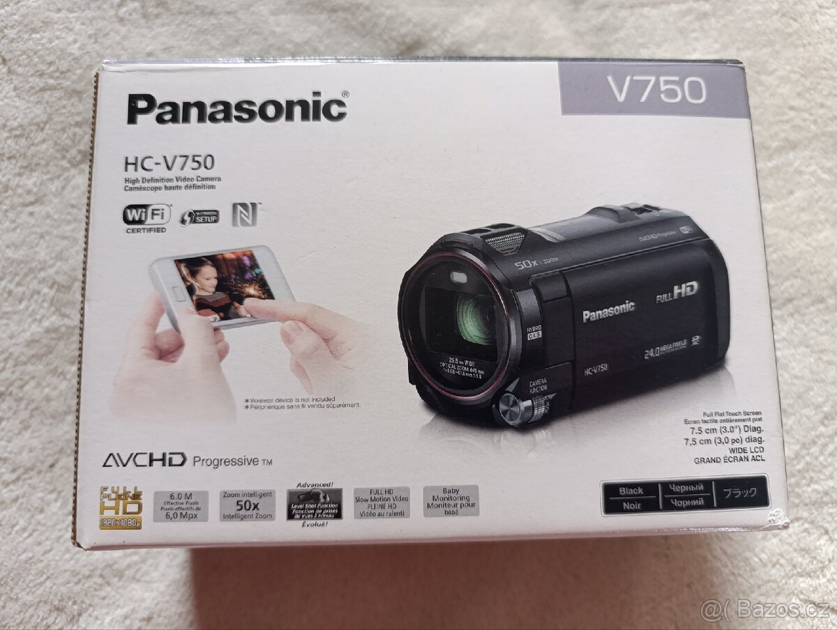 Videokamera Panasonic HC-V750