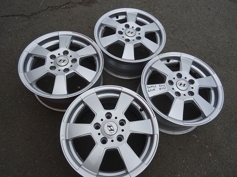 Alu disky Hyundai, Kia, 15",  5x114.3 , ET 45 ,šíře 6,5J