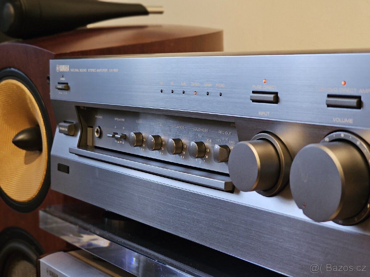 REZERVACE Vynikající a hlavnĕ zánovní zesilovač Yamaha AX596