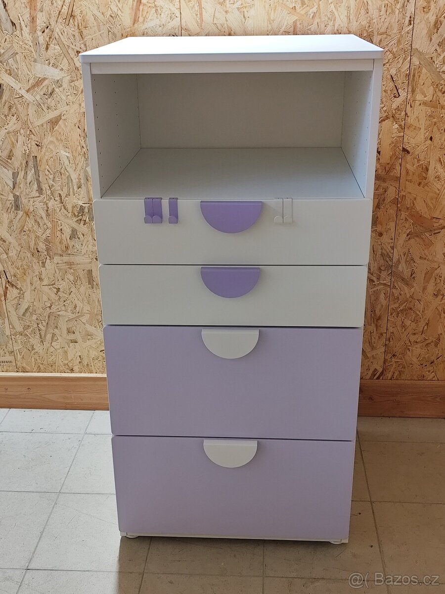 Komoda do dětského pokoje IKEA SMASTSAD / PLATSA