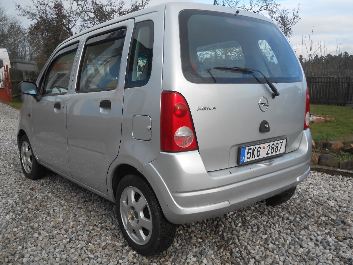 Opel Agila v příkladném stavu