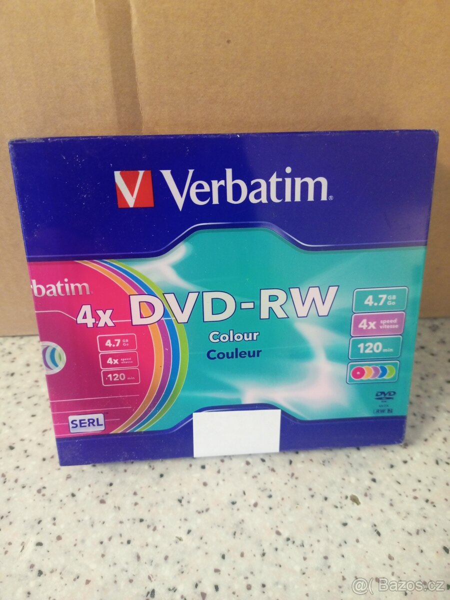 Verbatim DVD-RW, 4.7 GB Slim