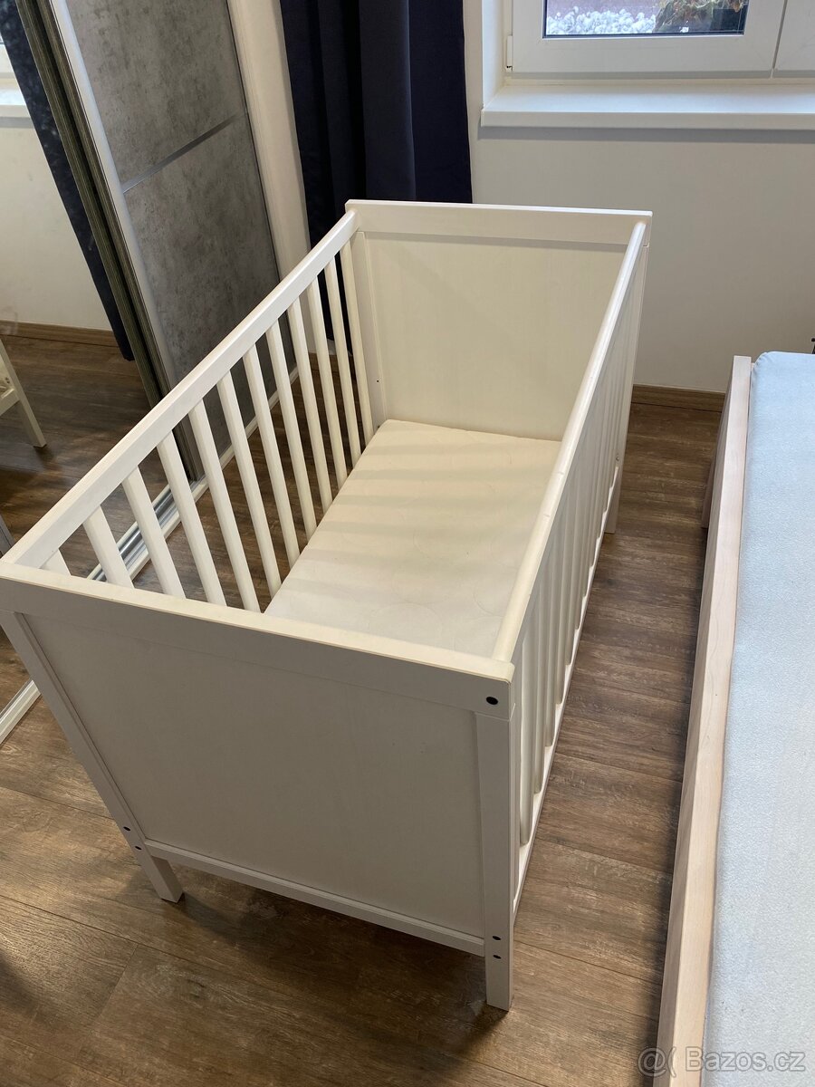 Dětská postýlka Sundvik Ikea