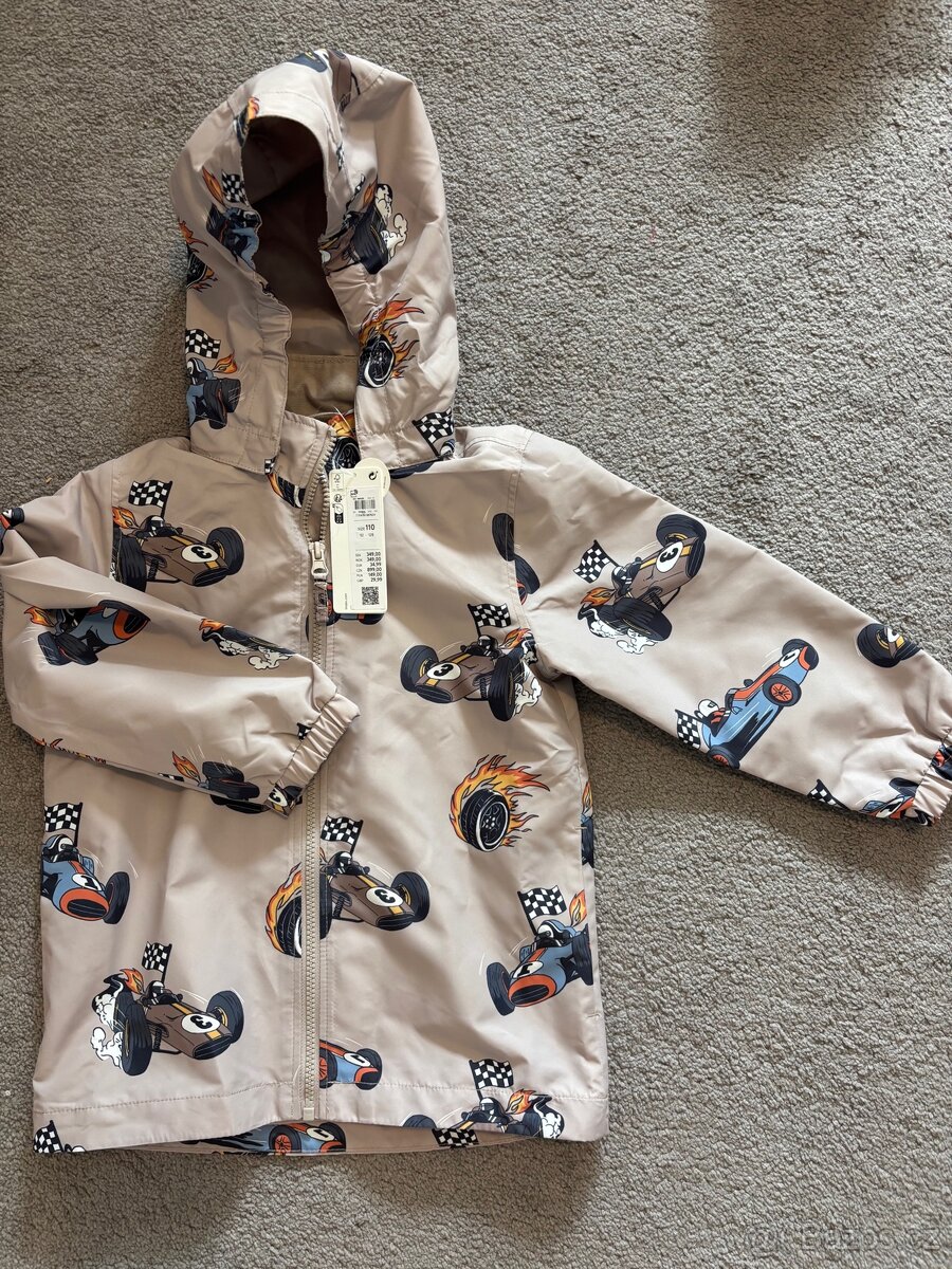 Bunda Lindex s autíčky vel 110