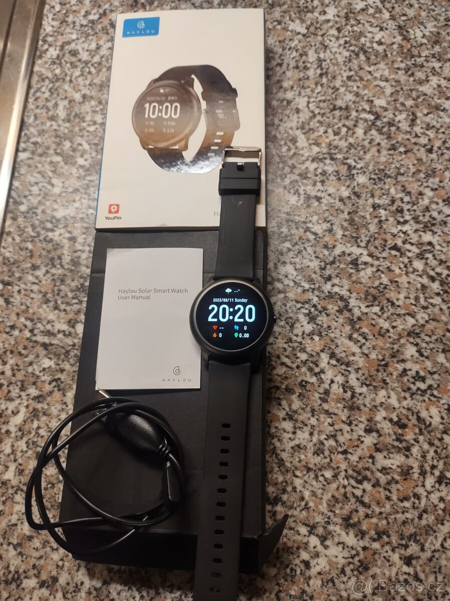Chytré hodinky Haylou solar start watch
