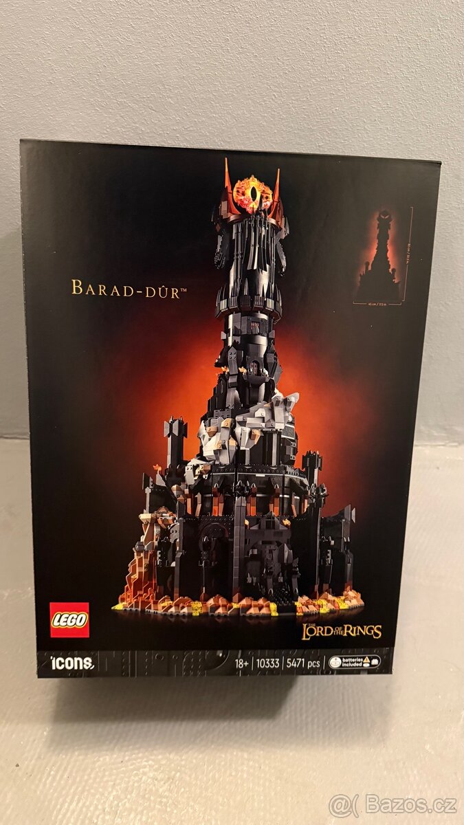 Lego set Icons 10333 Pán prstenů: Barad-dûr™