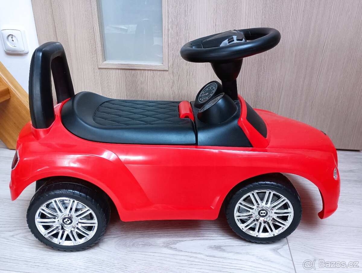 Odrážedlo Bentley Continental GT SPEED - červené