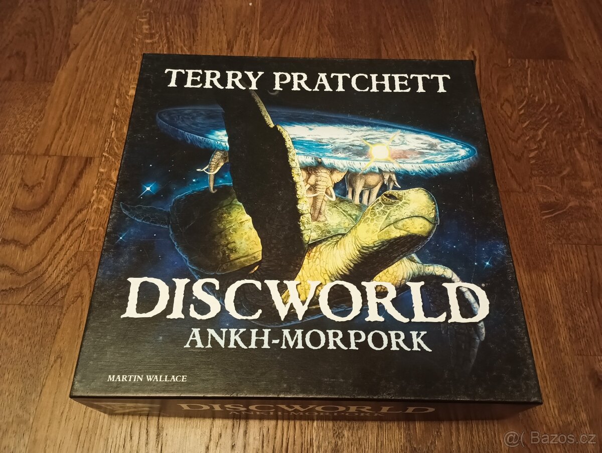 ZEMĚPLOCHA - ANKH MORPORK - anglická verze