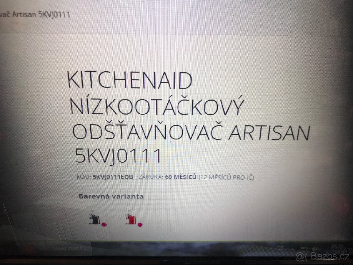 KitchenAid odšťavňovač - AKCE