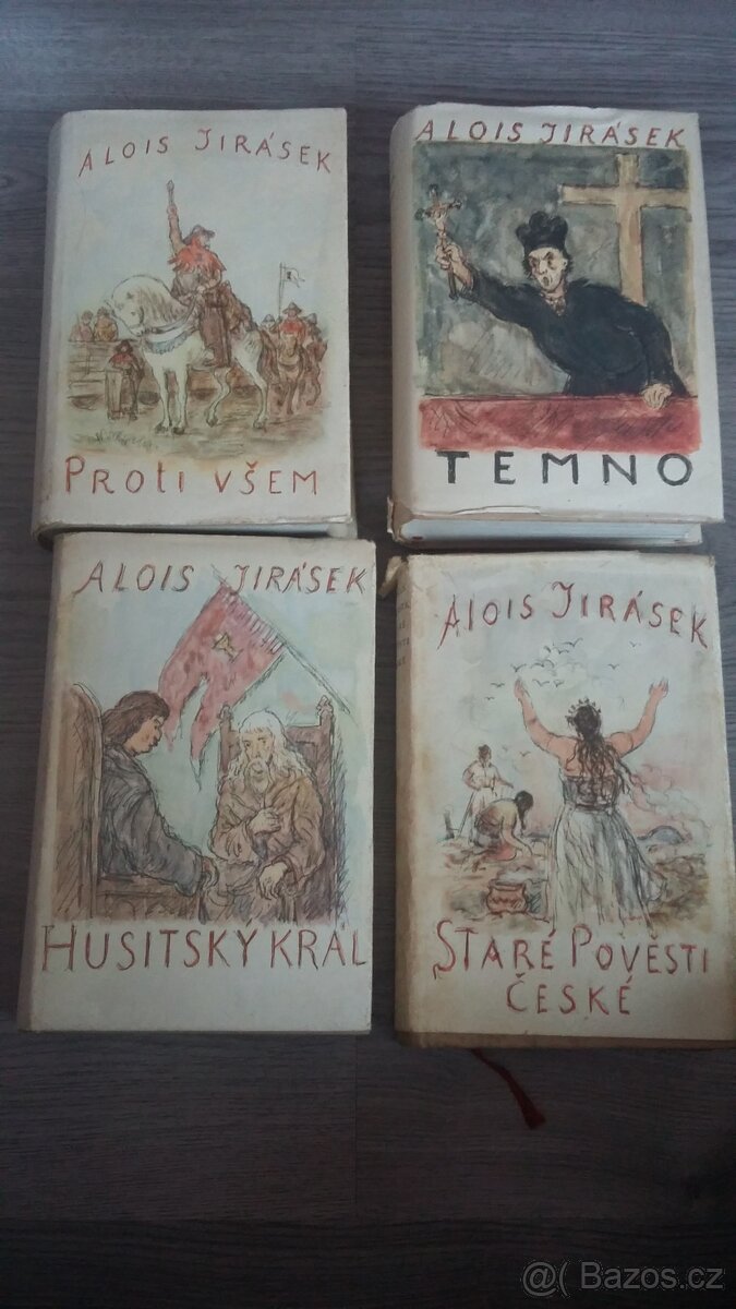 Staré knihy Aloise Jiráska
