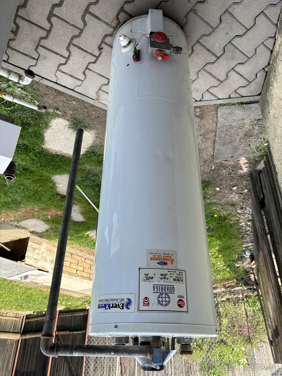 Plynový ohřívač vody Quadriga
