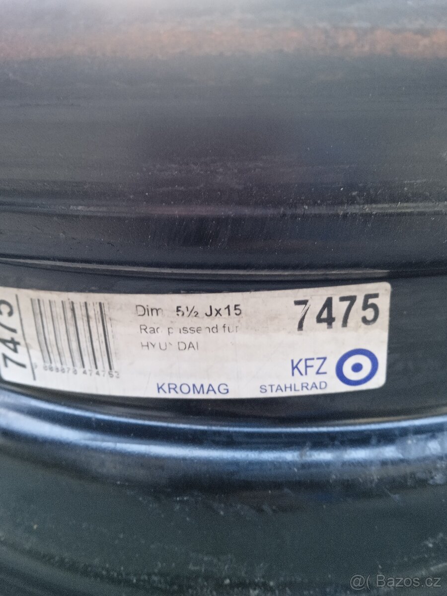 Hyundai i30 plechové disky