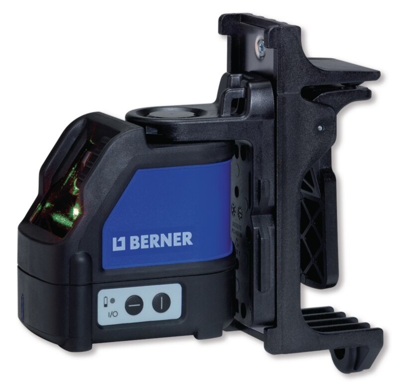 BERNER Křížový lineární laser BCLL-G, 20 m BASICline, zelený
