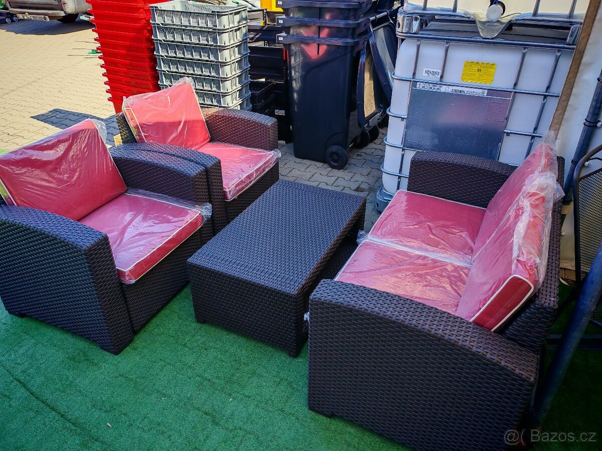 Ratanový zahradní set Domingo sedací souprava
