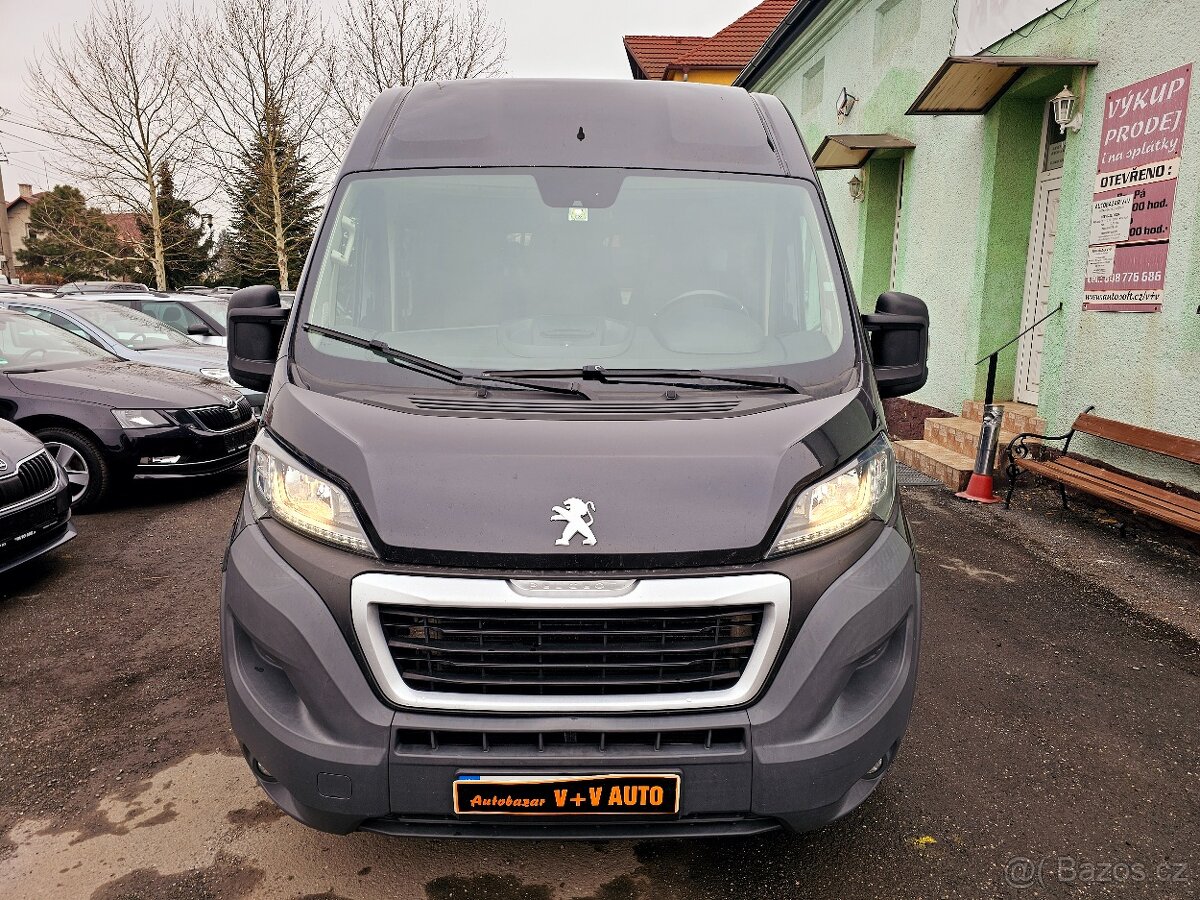 Boxer 2,0 HDi 96KW 9 MÍST, L2H2, NAVI 2016 , KLIMA, TZ,