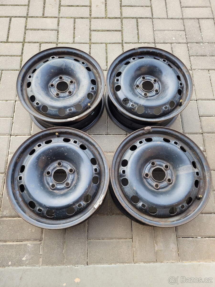 Plechové disky 5x100 R15