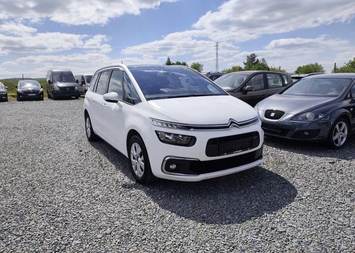 Citroën Grand C4 Picasso 1.2 PT 96Kw 7 Míst, Navi benzín