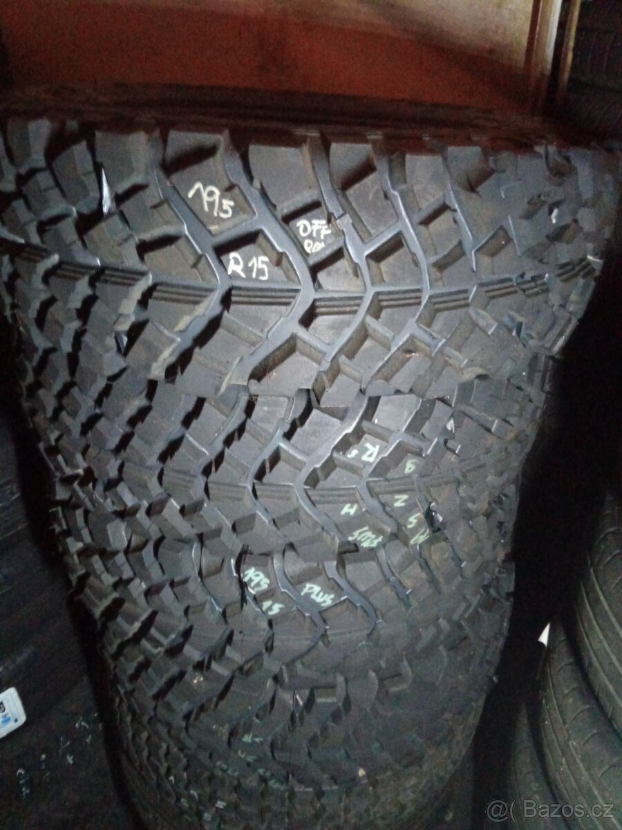 Prodám NOVÉ pneu 195/80 R15 terén 4x4