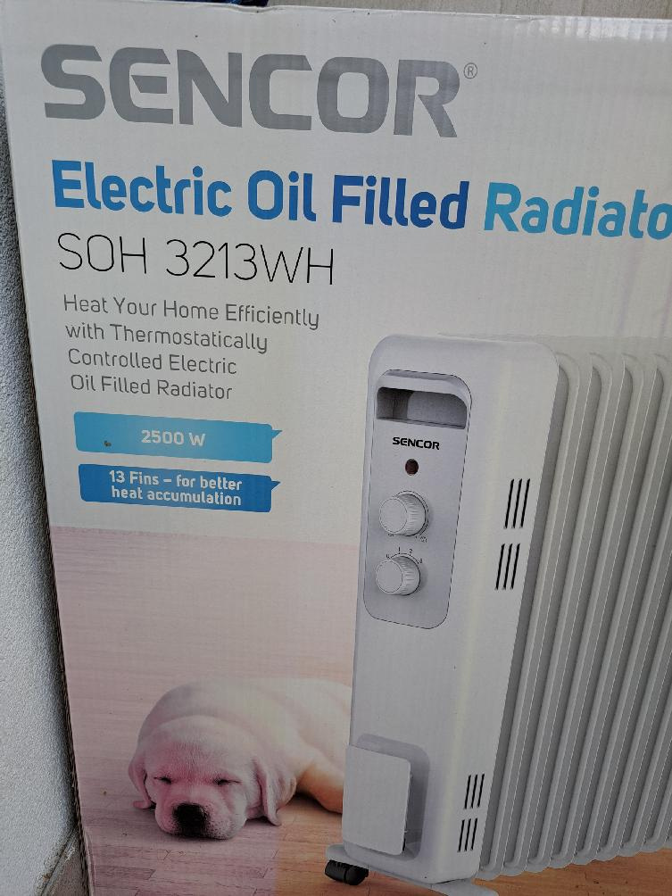 Olejové radiátory Sencor SOH 3213WH - 2 kusy