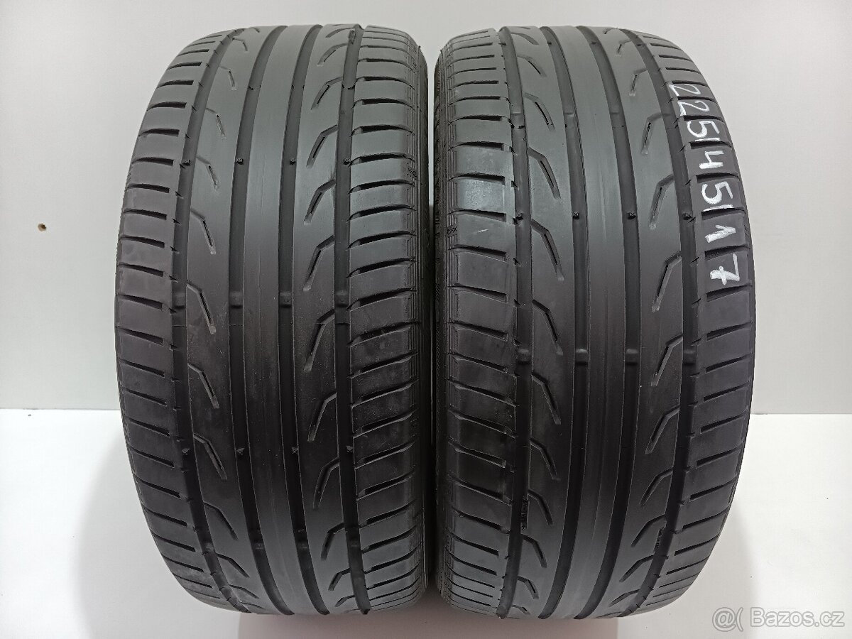 2ks letní pneu 225/45/17 Semperit