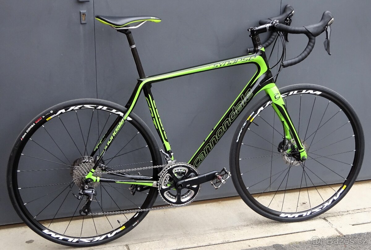 Karbonové silniční kolo Cannondale Synapse Disc, vel. L