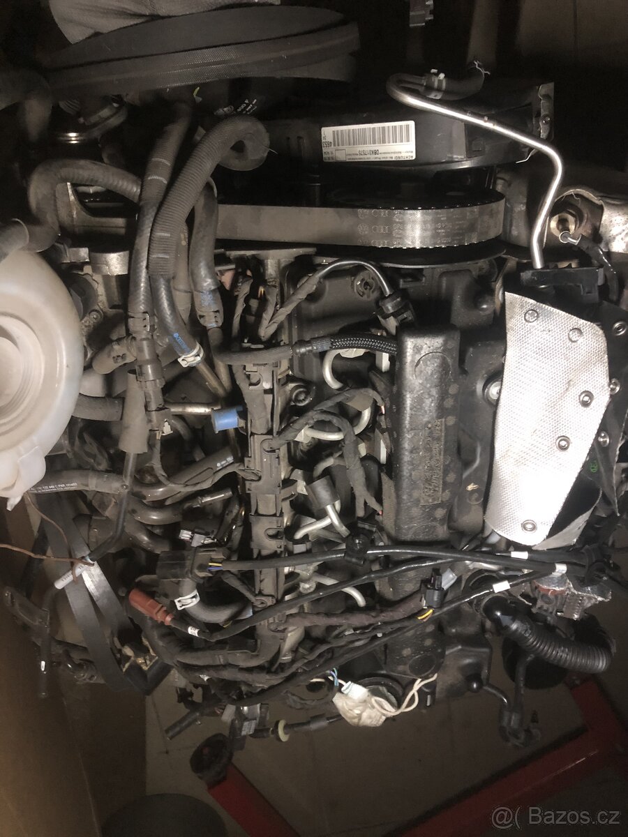 Díly z motoru 1,6TDI 81kw, r.v. 2016 , kod: DBK