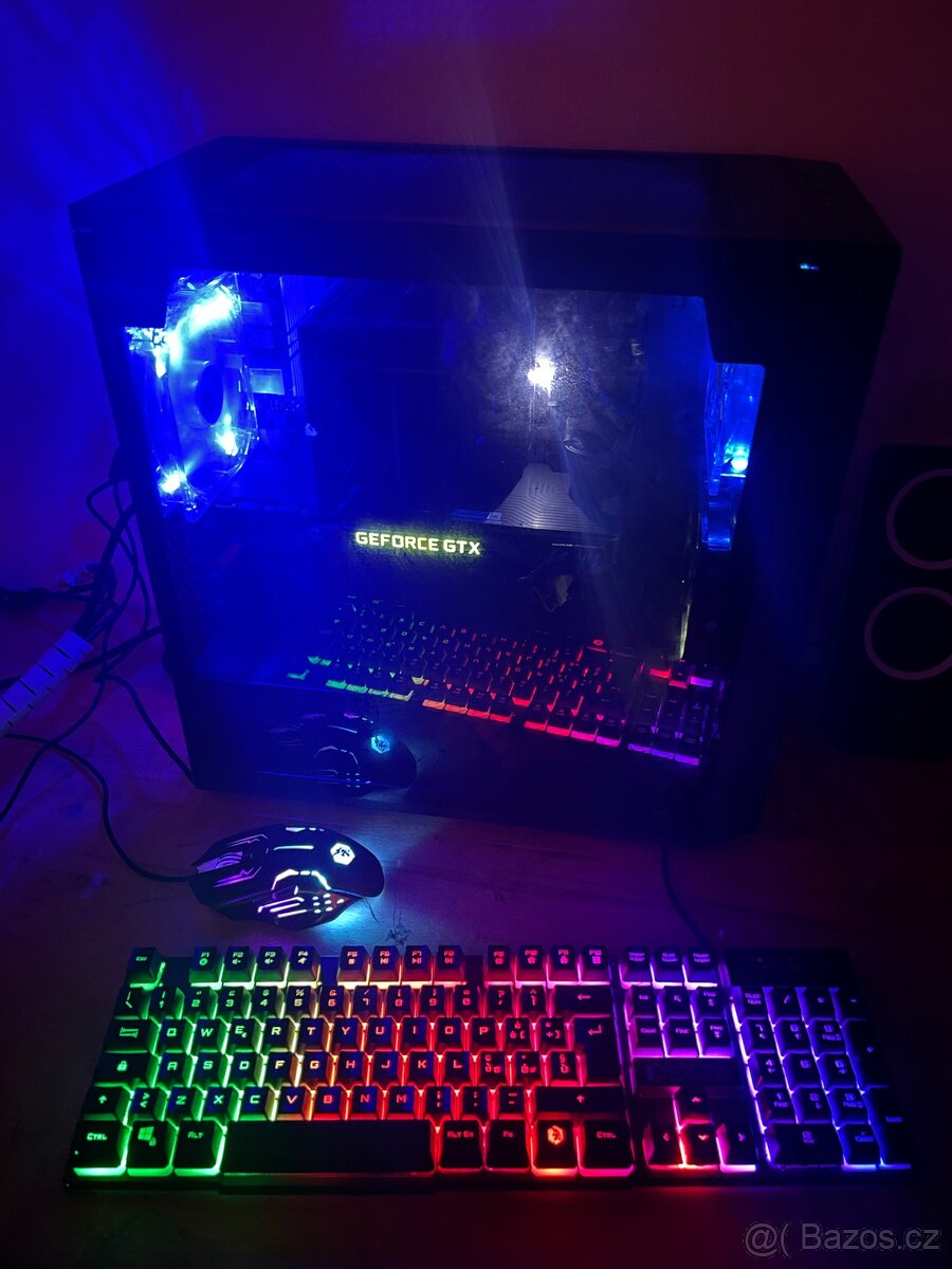 Herní PC i5-11400 16GB RAM 512GB SSD GTX1080Ti