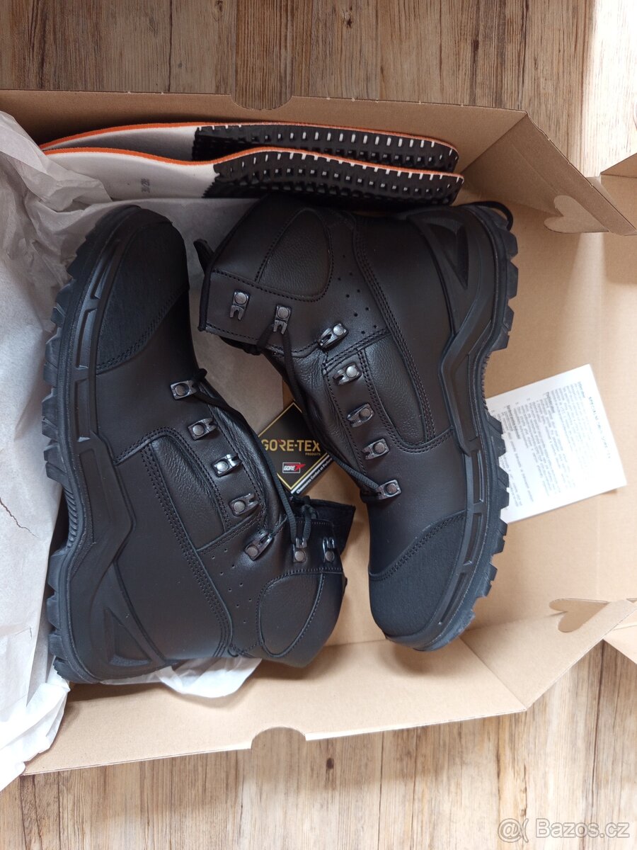 Prabos celokožené kotníkové Goretex