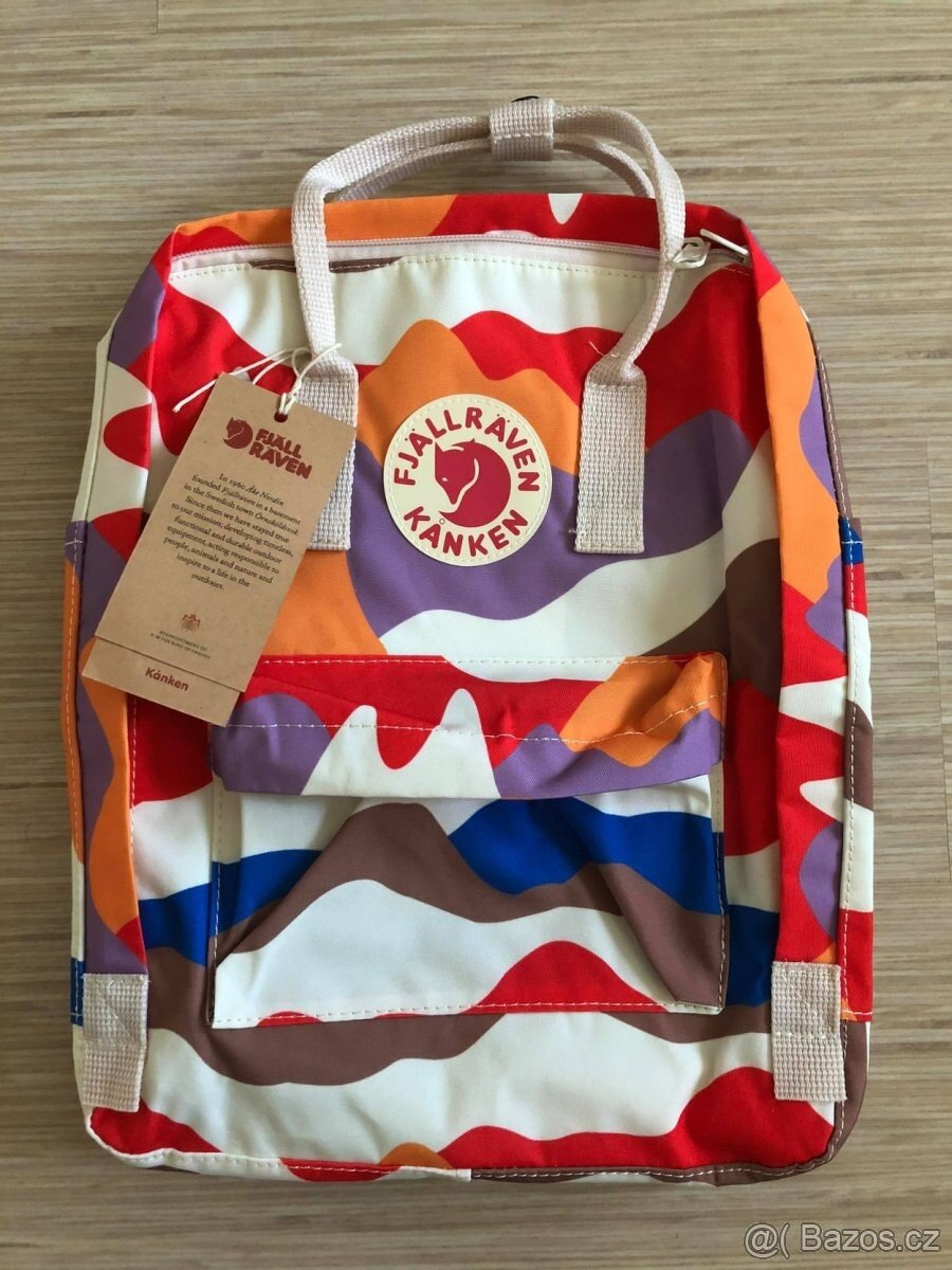Batohy Fjällräven Kanken bledý maskáč limitovaná edice