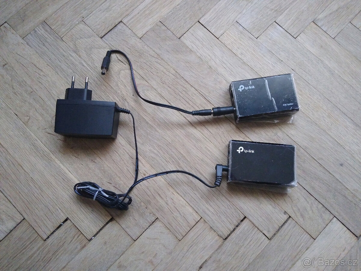 TP-Link POE injektor a splitter