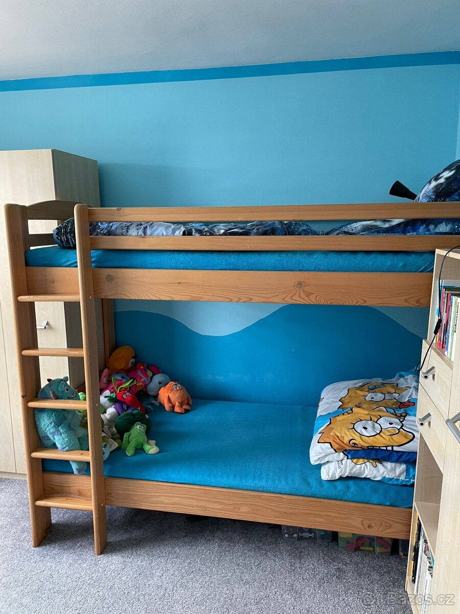 Dětská dvoupatrová postel Domestav