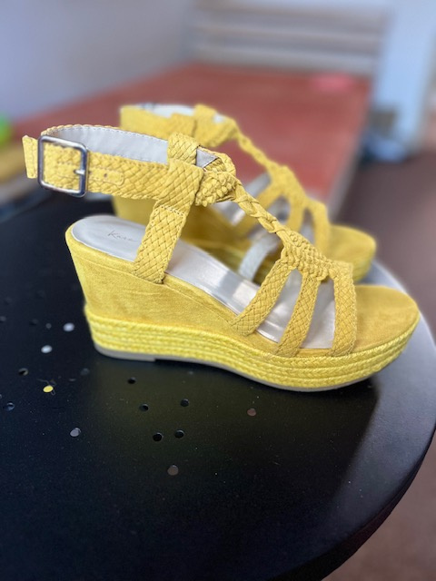 Nové Boho sandály na klínku Kate Gray vel.41