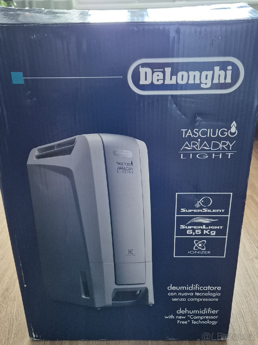 Prodám odvlhčovač vzduchu DeLonghi 3v1