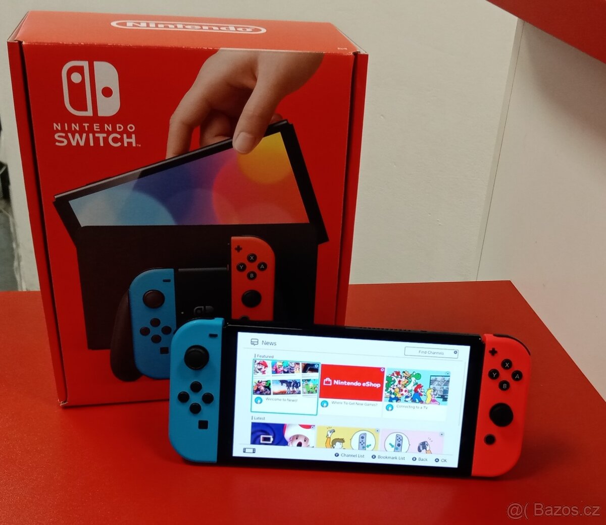 Nintendo Switch Oled záruka stav A