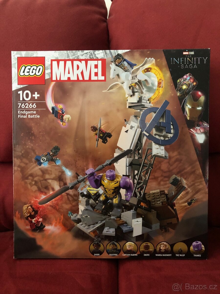LEGO 76266 Endgame – poslední bitva - Bez figurek