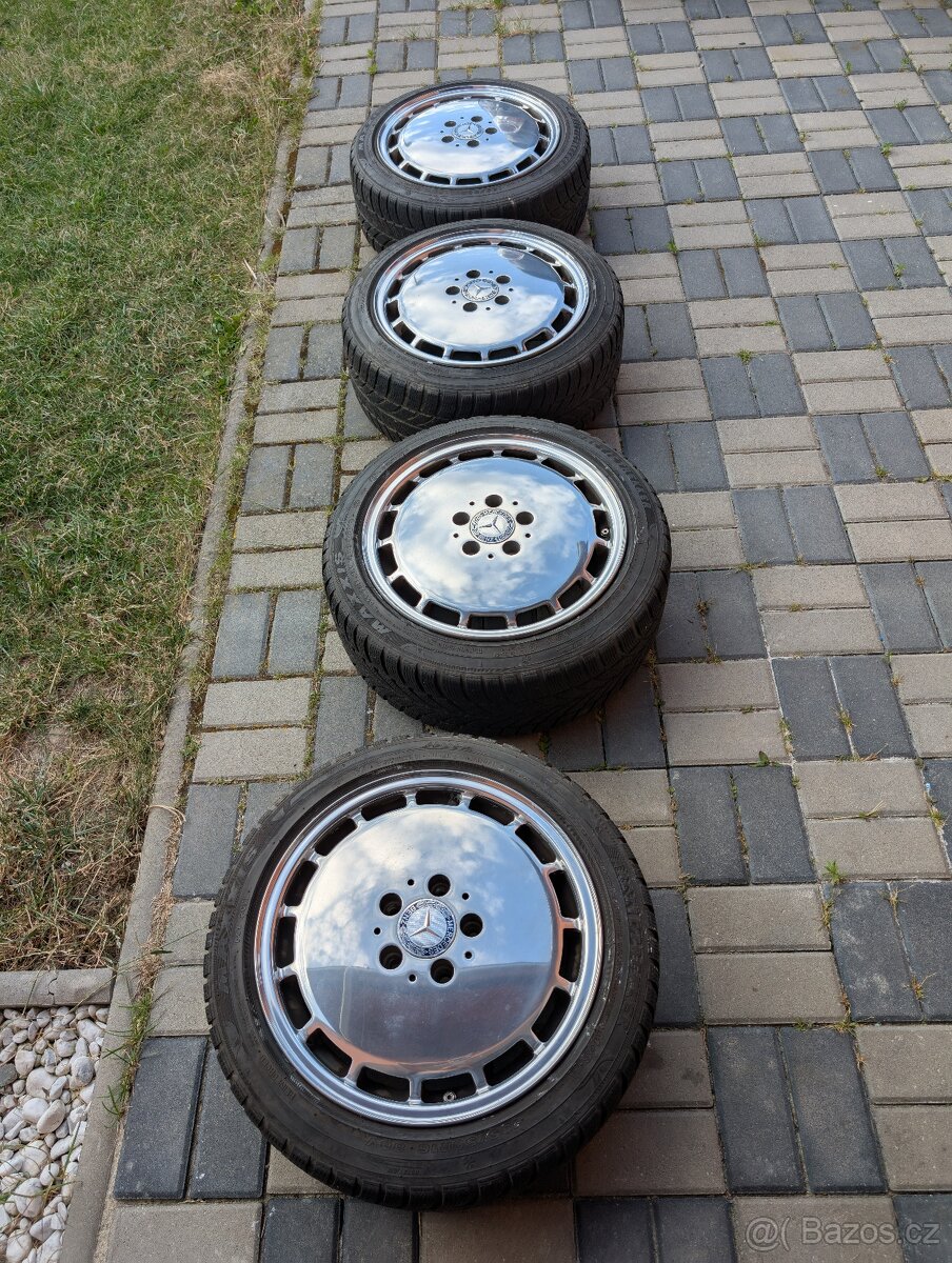 Mercedes Benz W140 Mamut - leštěné kanáldekly