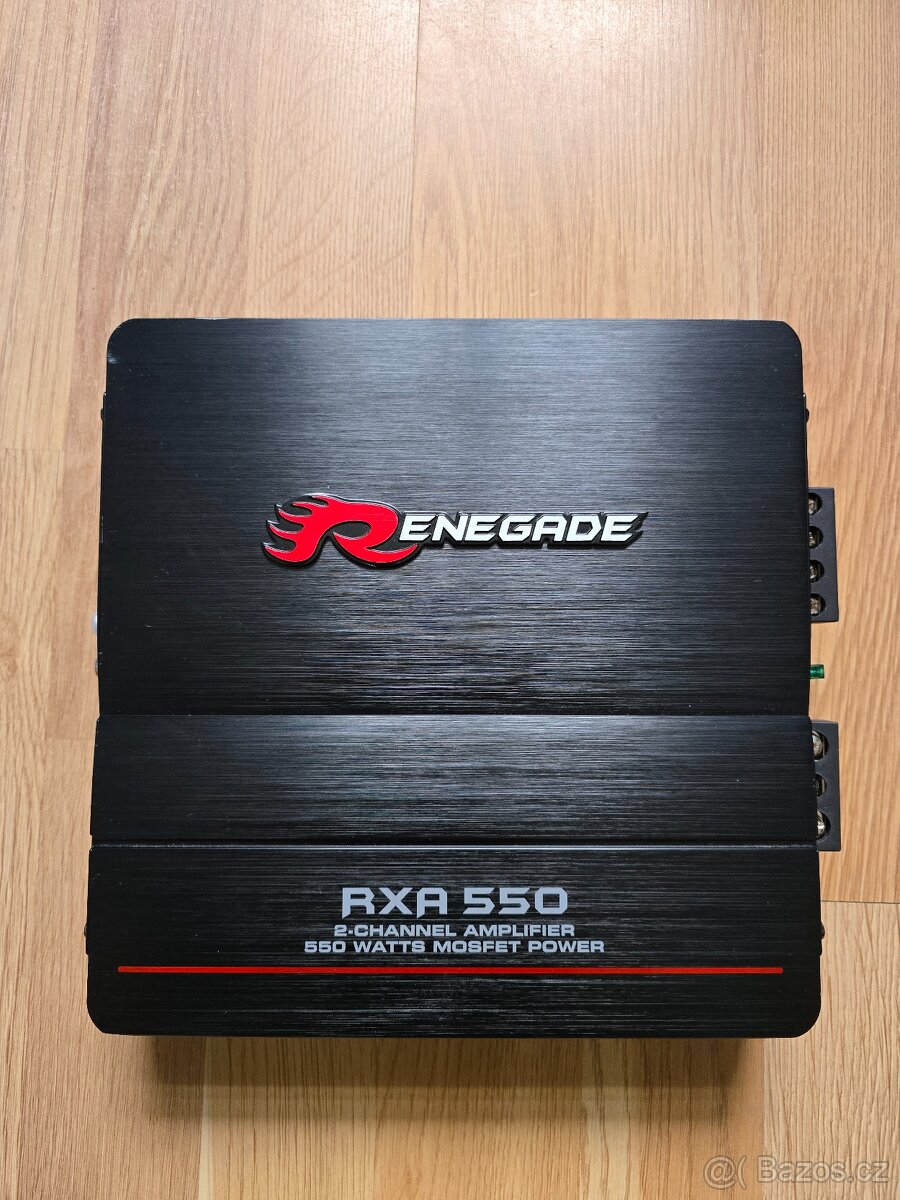 Renegade Subwoofer RXV1000 + Zesilovač Renegade RXA550