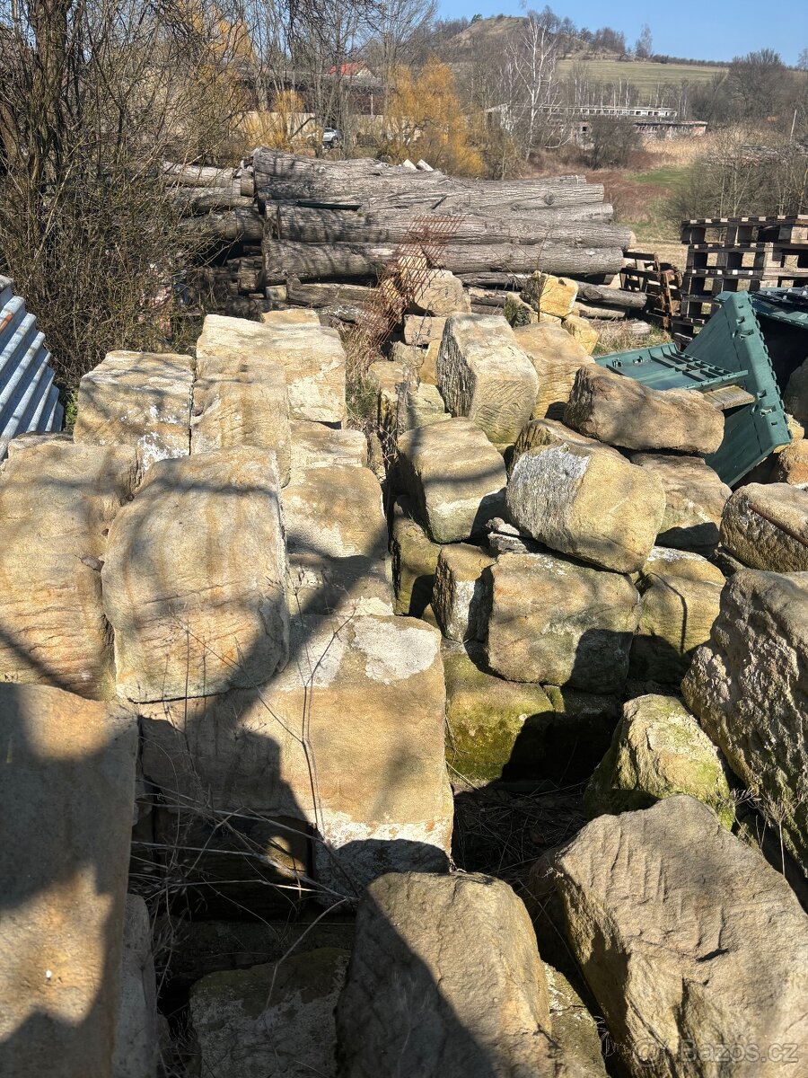 Prodám pískovcové kvádry, pískovce
