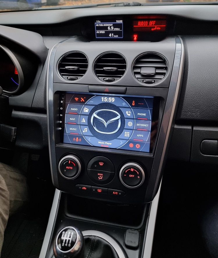 MAZDA CX-7 - 9" ANDROID 13/14 - GPS autorádio