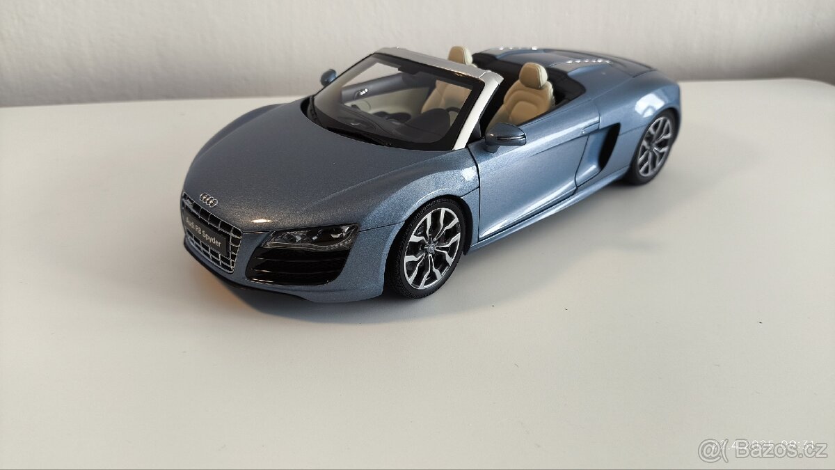 Model Audi R8 Spyder 1:18 Kyosho