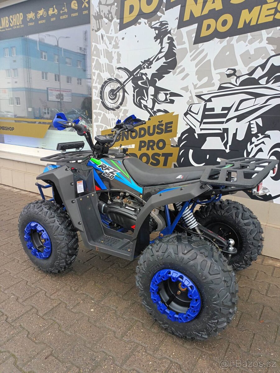 Čtyřkolka APOLLO RFZ 250 modrá