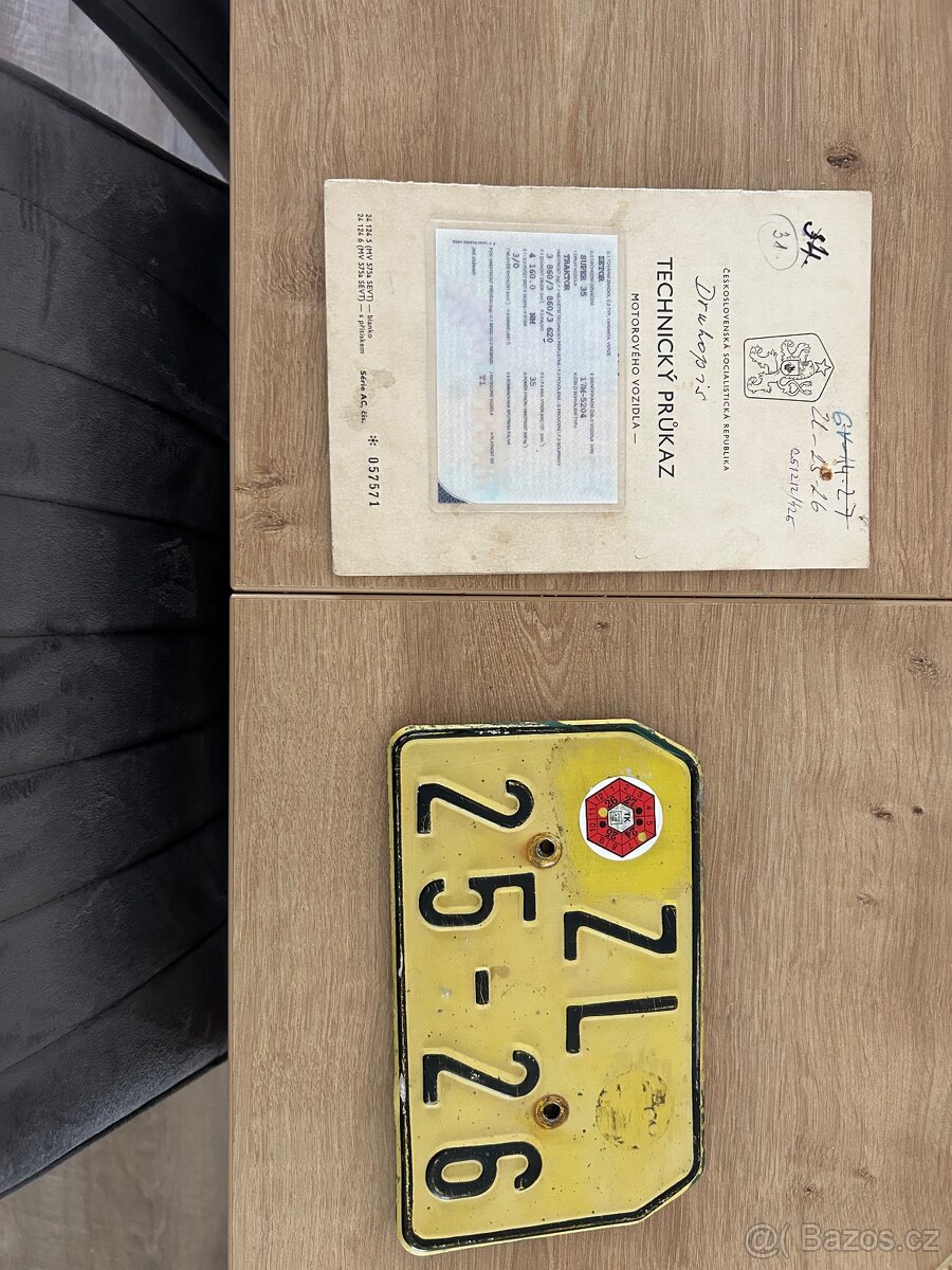 Papíry Zetor Super 35