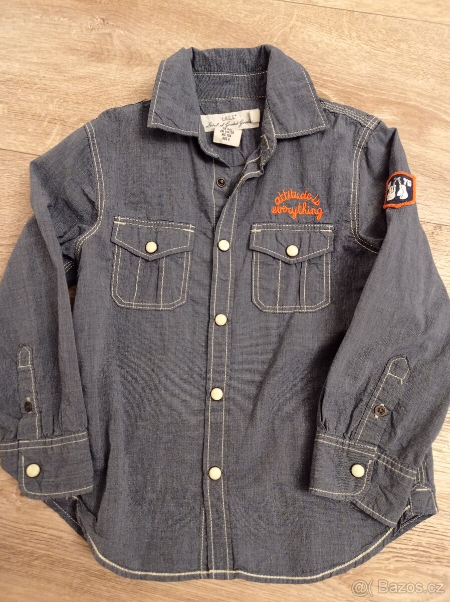 Chlapecká košile, vel. 104